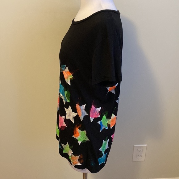 Simeon Farrar Bamboo Neon Star Tee Shirt - Picture 3 of 7